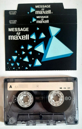 Message maxell 80 - message,