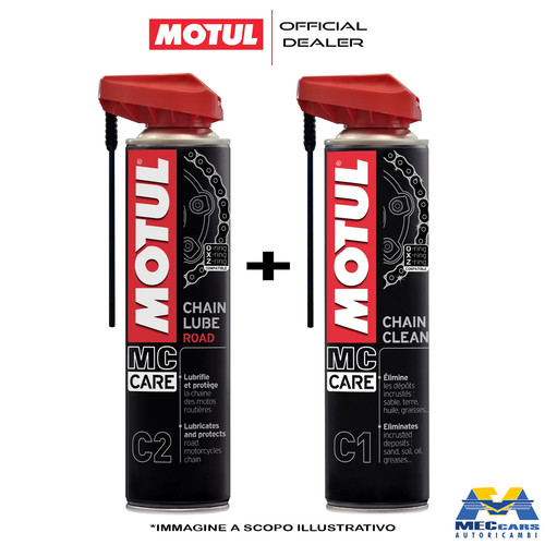 Kit motul c1 chain clean - motul,