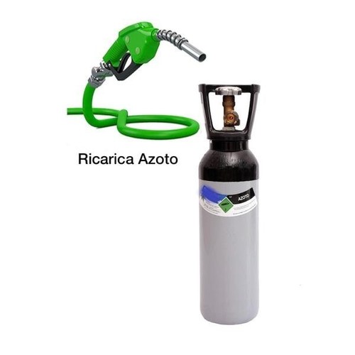 Ricarica bombola azoto - azoto, 5