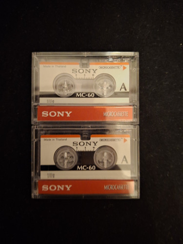 Sony mc60 microcassette per - sony,
